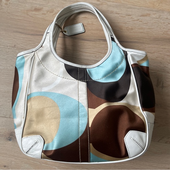 Coach Ergo Optic Shoulder Handbag Purse, model #10783. - Picture 2 of 10